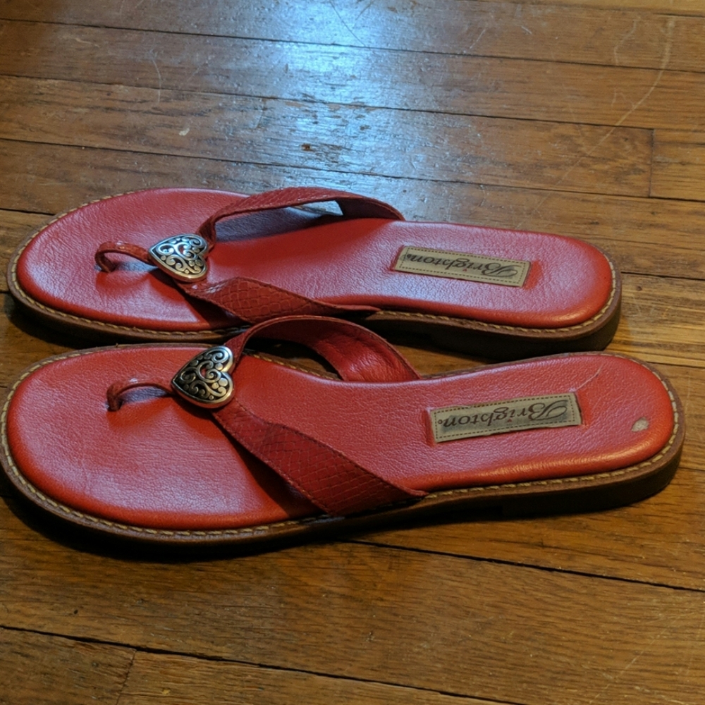 Brighton leather flipflops